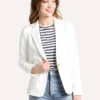 Vince Linen Blazer -Saintbernard Shop v573191150 offwhite