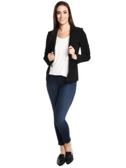 Zadig & Voltaire Voly Deluxe Blazer -Saintbernard Shop wfca0206f noiralt3