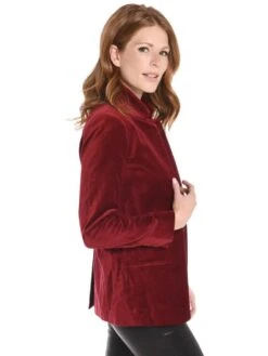 Zadig & Voltaire Volly Velours Blazer -Saintbernard Shop wfcp0204f grenatalt1