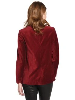 Zadig & Voltaire Volly Velours Blazer -Saintbernard Shop wfcp0204f grenatalt2